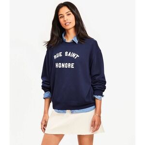 LOFT Parisian Sweatshirt Sz XS